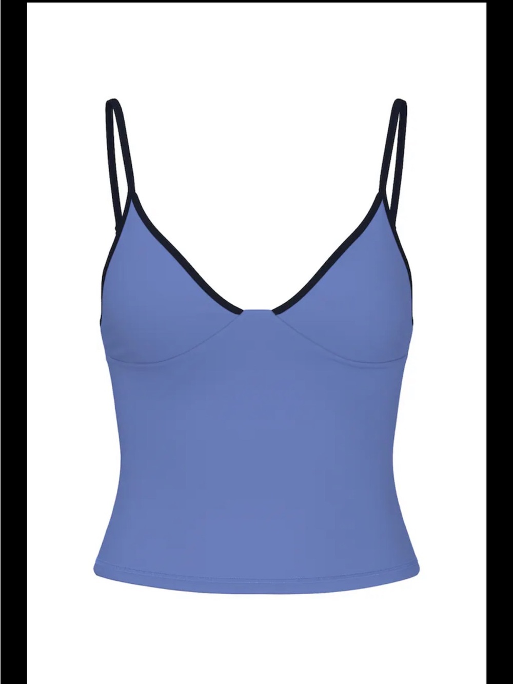 Garage BLUE BLUSH Camisole with NAUGHTY NAVY Trim